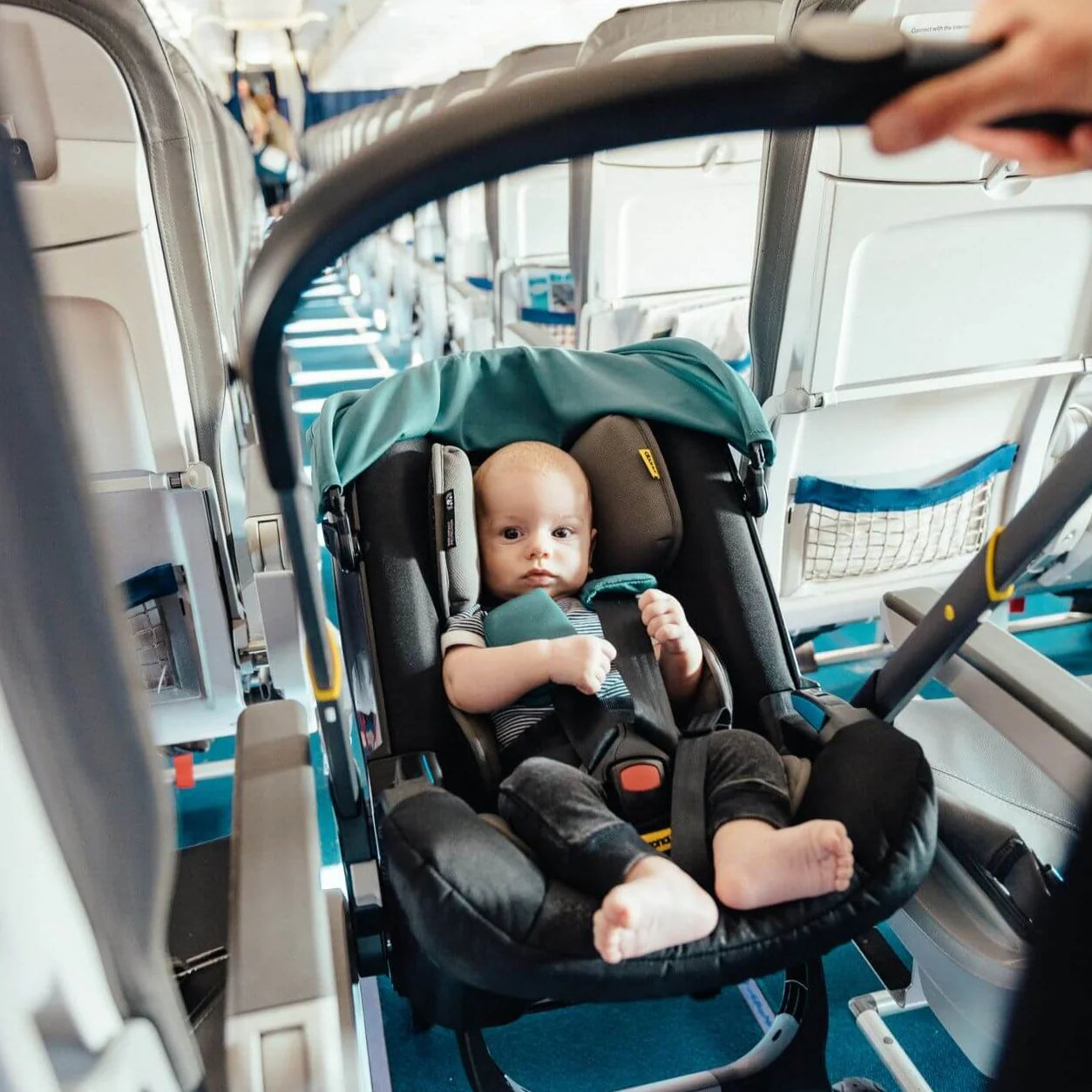 Infant Car Seat and Stroller with Base
