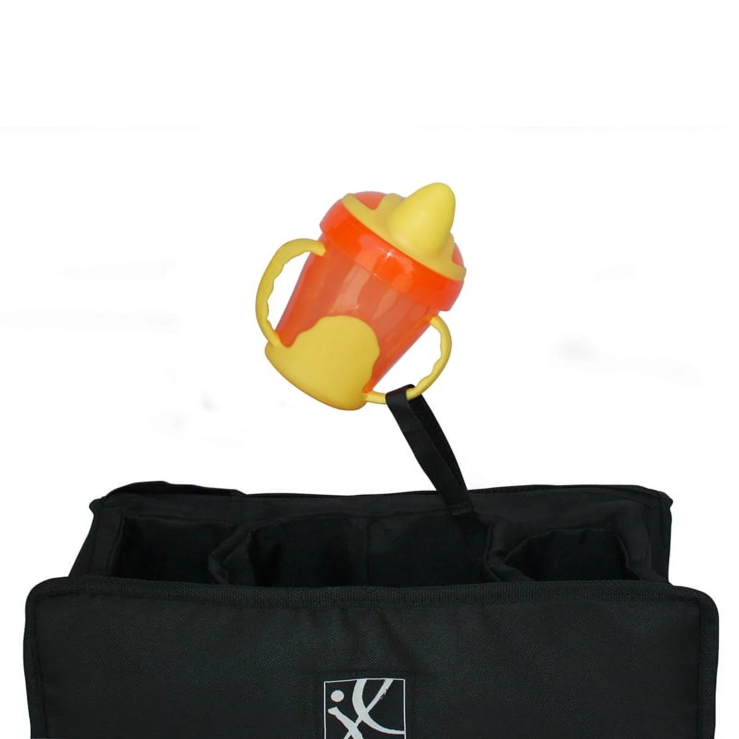 Food 'N Fun Stroller Snack Tray, Black. Toddlers and Young Childress.
