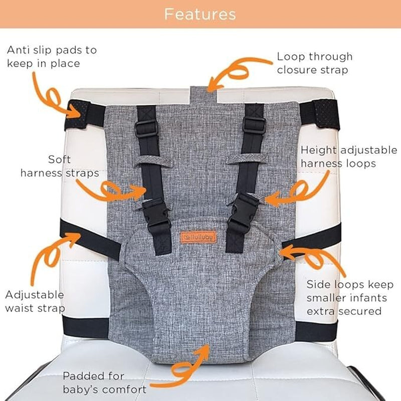 Baby Travel Essential Harness Seat | Travel High Chair for Babies