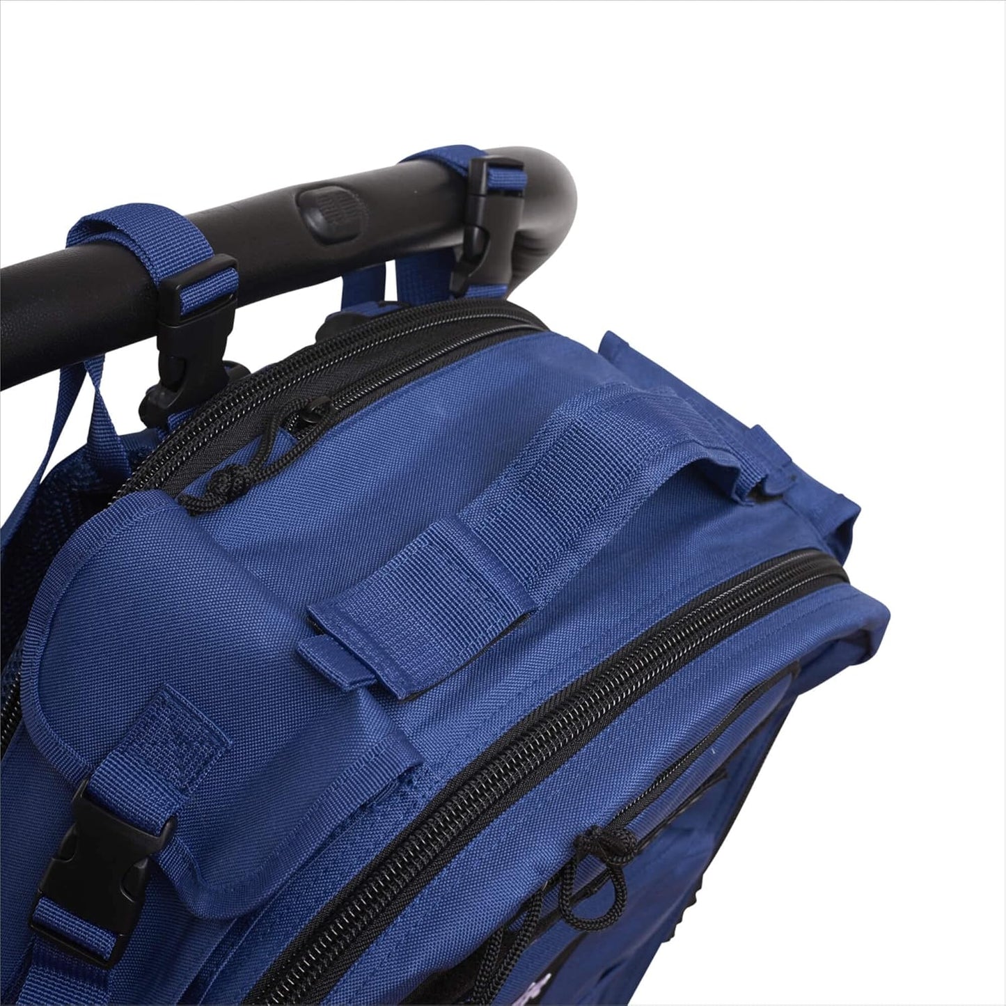 Dad Diaper Bag Backpack with Changing Pad. Waterproof Military Diaper Backpack for Men W/Insulated Compartment (Blue)
