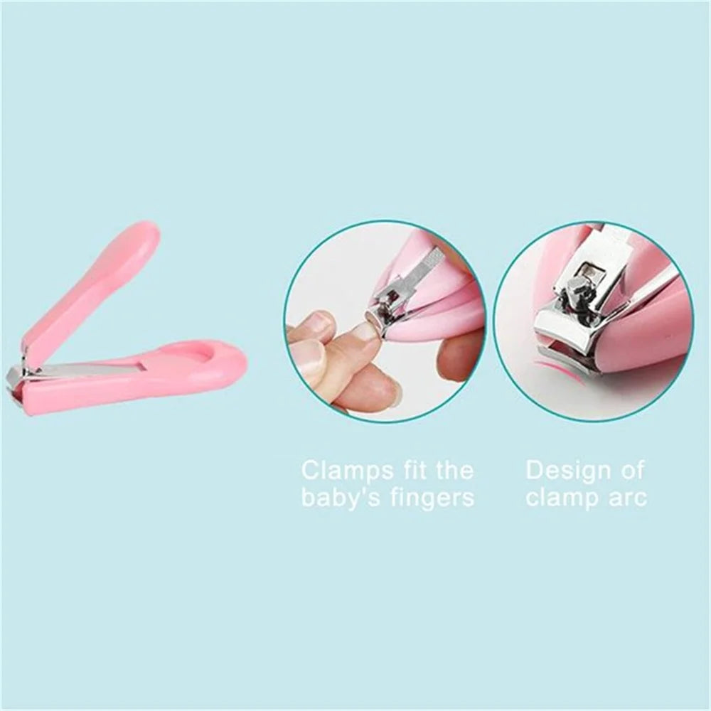 Baby Healthcare and Grooming Kit, Casewin 10 in 1 Newborn Essentials Nursery Care Set with Toothbrush Nail Clipper File Nose Cleaner Nasal Aspirator - Baby Item for Infant Toddlers Boys Girls Kids