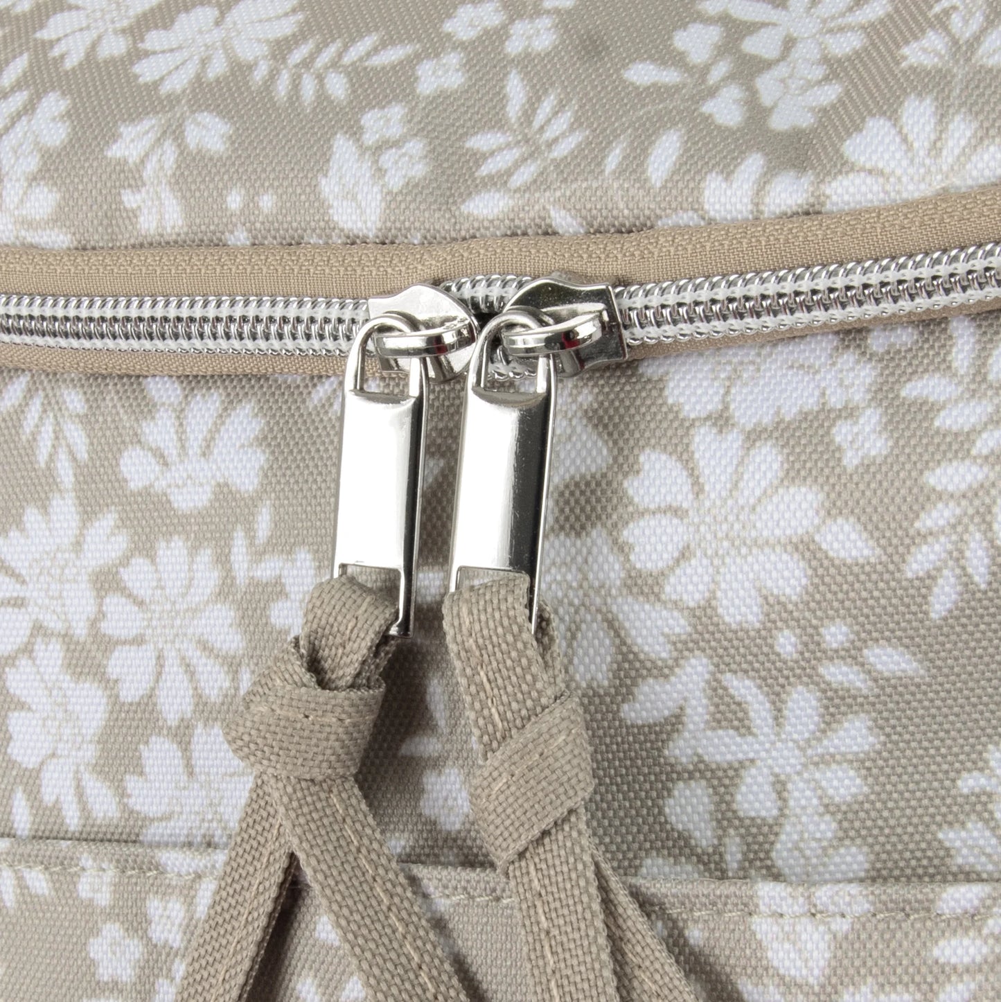 2 Piece Baby Diaper Backpack with Stroller Straps and Matching Changing Pad in Dusty Floral