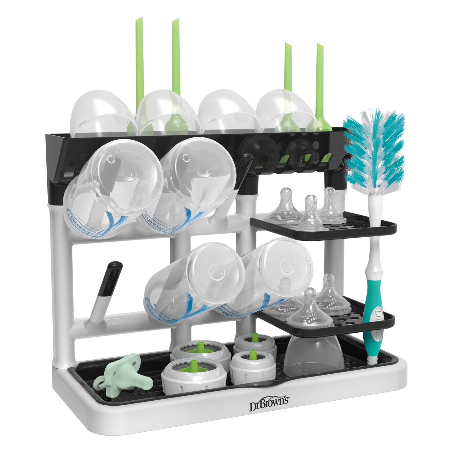 Drying Tower, Space Saving Vertical Rack for Drying, Storing, and Organizing Baby Bottles and Feeding Essentials, BPA Free