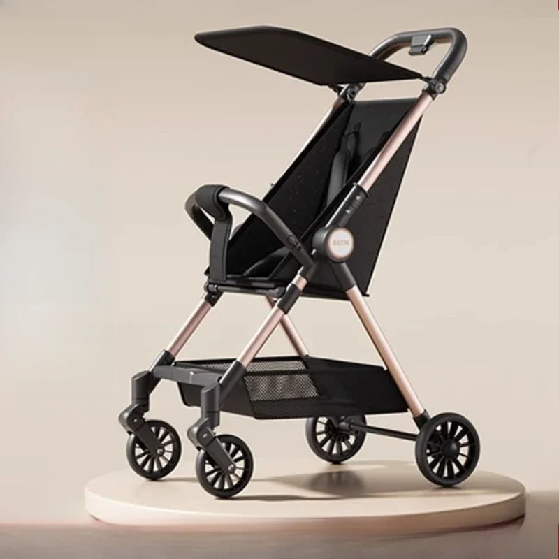 Children'S Stroller Simple Baby Artifact Light Travel Foldable Stroller Baby Travel Lightweight Strollers