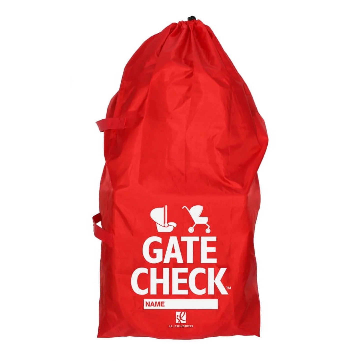 Univeral Gate Check Travel Bag for Strollers and Car Seats - Extra Large Airplane Travel Bag, Red