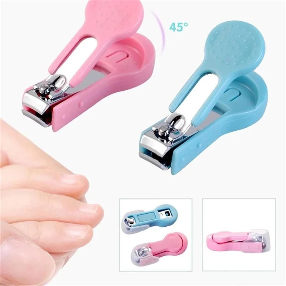 -13Pcs Baby Care Set Nasal Aspirator Comb Feeder Beauty,Electric Nail Trimmer Set for Newborn Boys Girls Haircut Tools