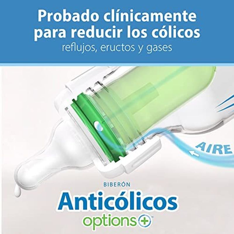 Dr Brown'S 8 Oz anti Colic Baby Bottles 3 Pack Lavender BPA Free Narrow