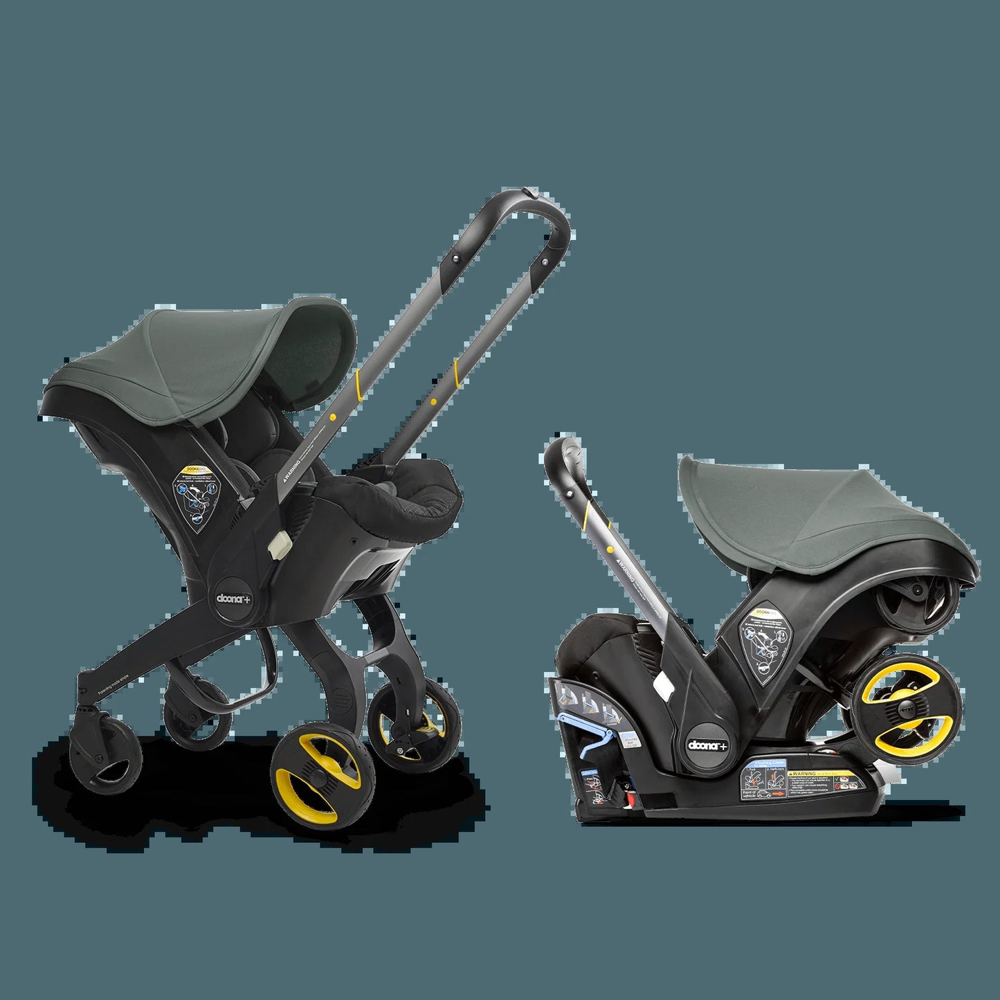 Infant Car Seat and Stroller with Base