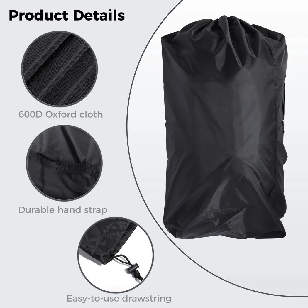 Stroller Travel Bag, Gate Check Bag for Single and Double Strollers, Lightweight Pushchair Transport Carry Bags with Shoulder Straps for Airplane Travel