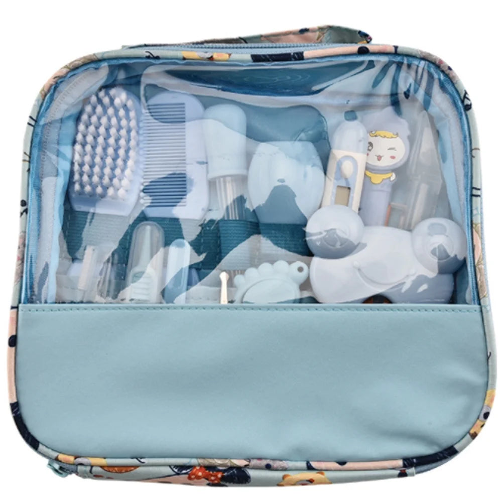Baby Grooming Kit Newborn Baby Grooming Tool Set Manicure Baby Healthcare Set Nail Clipper Hair Brush Tool Set