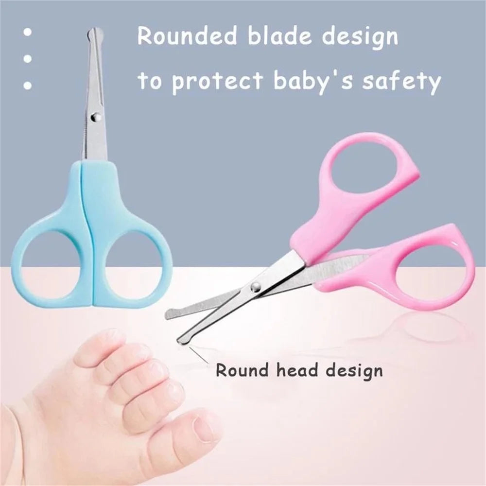 -13Pcs Baby Care Set Nasal Aspirator Comb Feeder Beauty，Electric Nail Trimmer Set for Newborn Boys Girls Haircut Tools