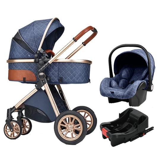 Baby Stroller 3 in 1 Stroller for Baby Car Lightweight Strollers Baby Carriage ISOFIX BASE Baby Travel Stroller Newborn Stroller