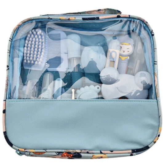 Baby Grooming Kit Newborn Baby Grooming Tool Set Manicure Baby Healthcare Set Nail Clipper Hair Brush Tool Set
