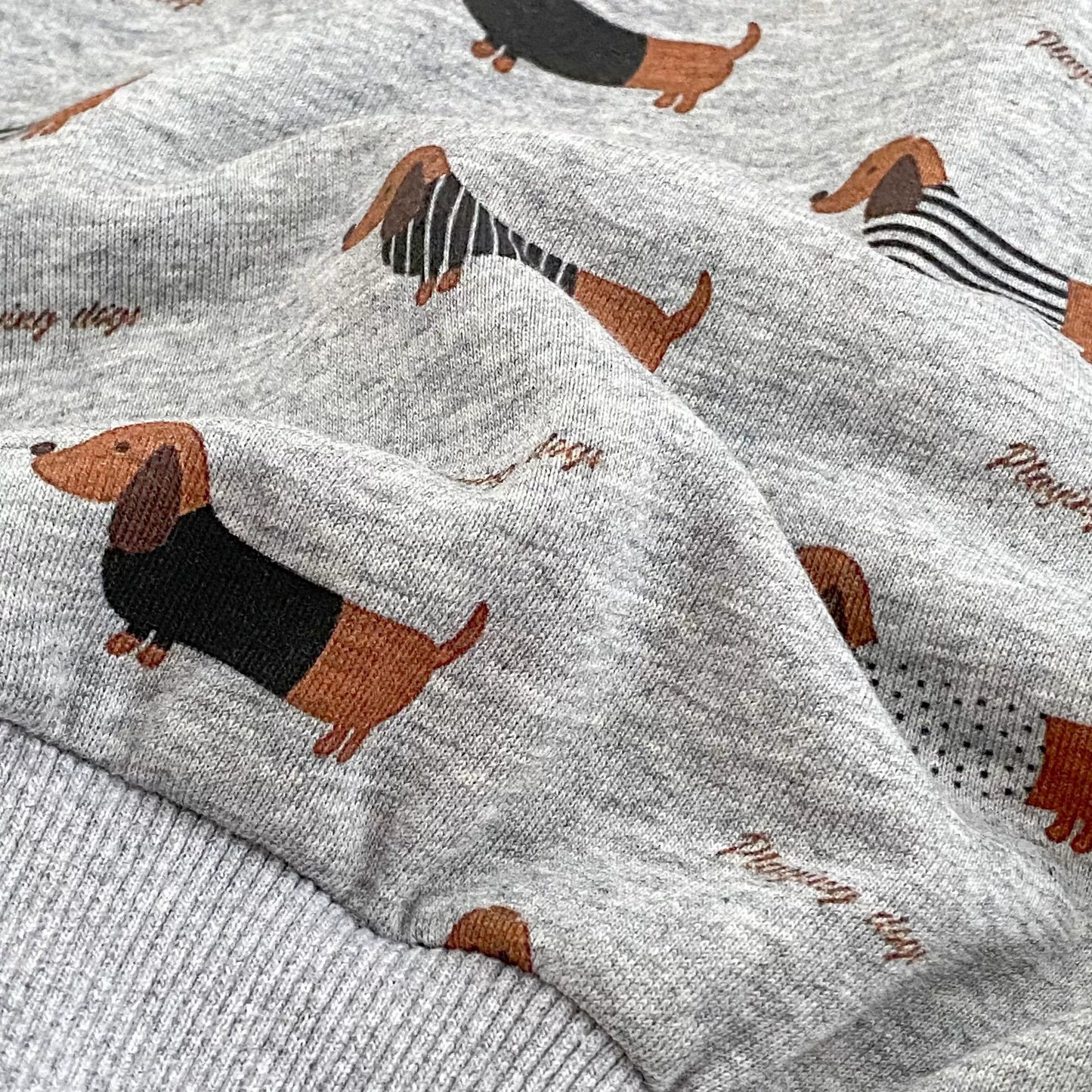 Spring and Autumn Baby Kids Boys Letters and Puppy Pattern Top Pullover and Pants Clothing Set